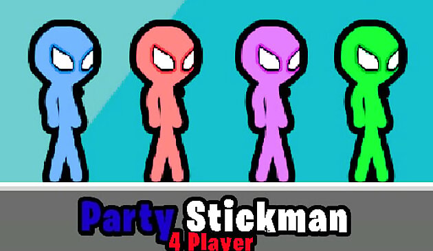Stickman партия 4 игрока
