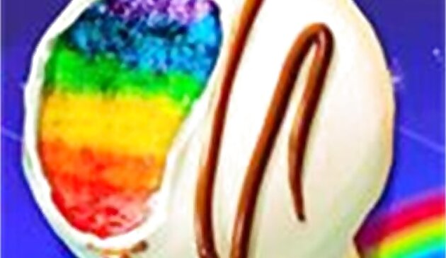 Jeu de fête de boulangerie Rainbow Desserts