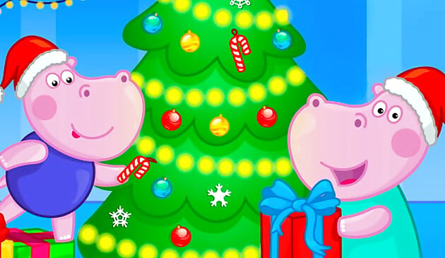 Calendário de Natal do Hipopótamo