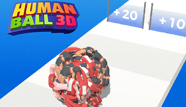 Menschlicher Ball 3D