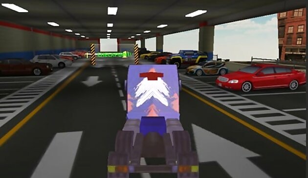 Crazy Extreme Truck Simulação de Estacionamento 3d