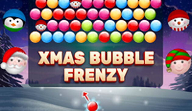 Frenesí de burbujas navideñas