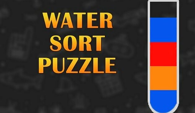 Wassersortier-Puzzlespiel