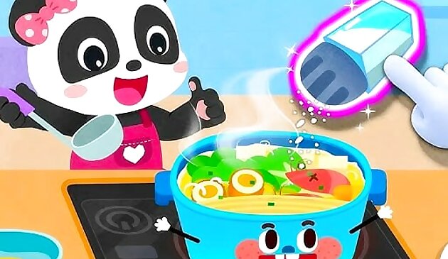 Bébé Panda Cuisine Magique