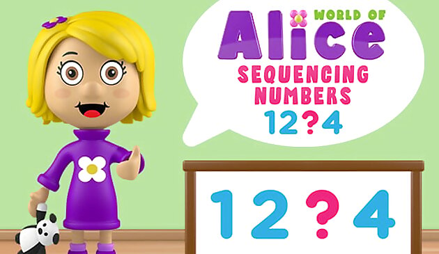 Mundo ng Alice Sequencing Numero