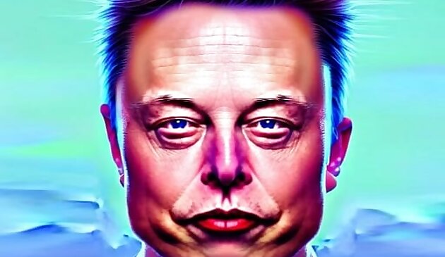 Khuôn mặt Elon Musk hài hước