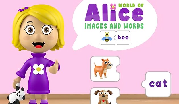 ऐलिस छवियों और शब्दों की दुनिया