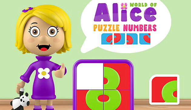 Mundo de Alice Puzzle Números