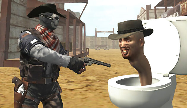 Toilettes Cowboy vs Skibidi
