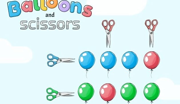 Balon dan gunting