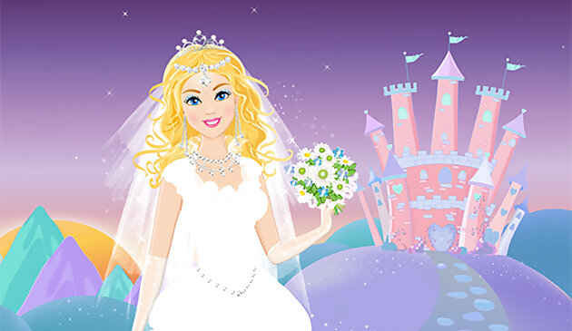 Jogo de Princess Wedding Dress Up