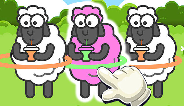 Clasificación de ovejas Puzzle Sort Color