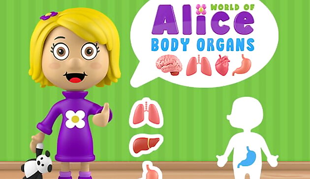 Mundo dos Órgãos do Corpo de Alice