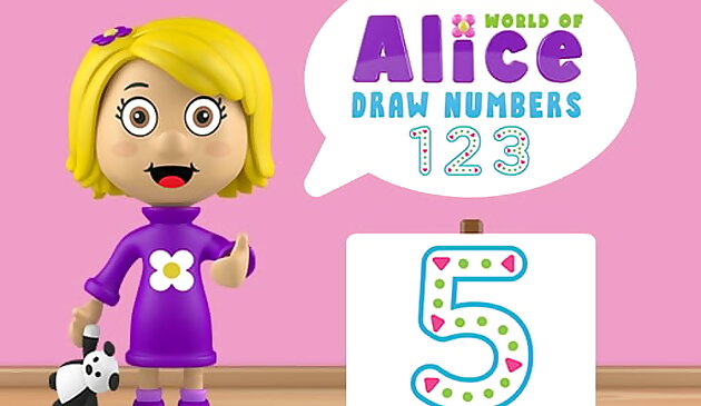 Alice Dünyası Sayıları Çiziyor
